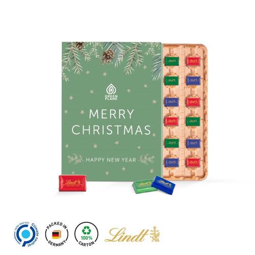 Eco-Brand-Wall Branded Advent Calendar with the best tasting chocolate
