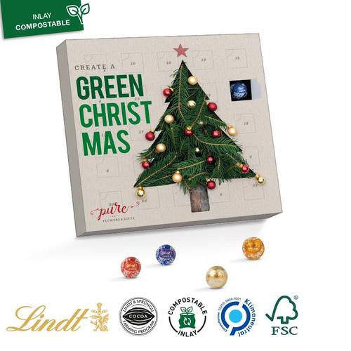 Eco friendly branded advent calendar