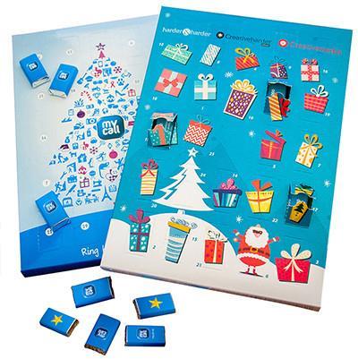 Napoli Branded Advent Calendar containing the best chocolate