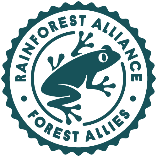 Rainforest Alliance logo frog